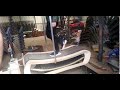 Curve treadmill wooden frame
