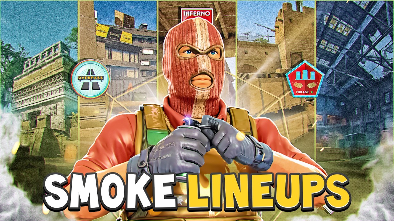 The Only CS2 Smoke Lineups You Actually Need (Every Map)