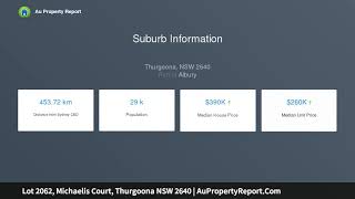 Lot 2062, Michaelis Court, Thurgoona NSW 2640 | AuPropertyReport.Com Lot 2062, Michaelis Court, Thurgoona NSW 2640 | AuPropertyReport.Com