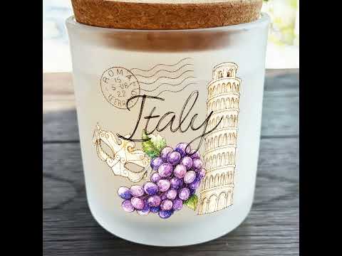 Traveling the world Passport Candle-Learn how to Sublimate Your  Candles