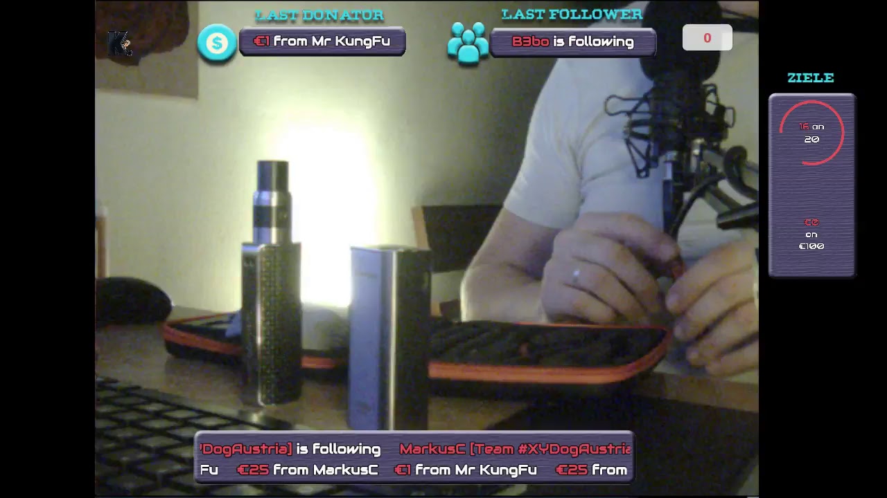 Livestream von Kolke Gaming | Selber Wickeln | Dampfen | Facecam | Deutsch