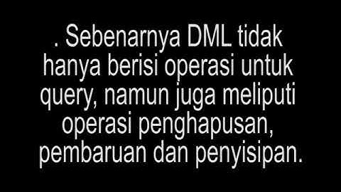 Sistem Basis Data "Bahasa Basis Data"