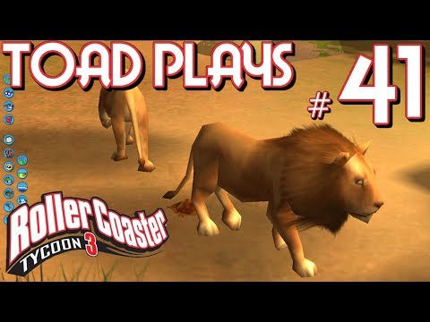 Roller Coaster Tycoon 3 - Part 41 - ANIMALS!