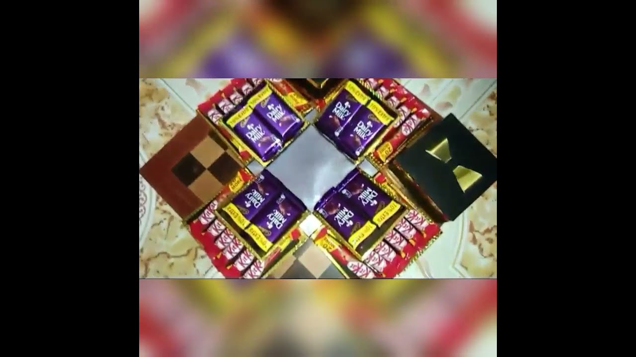 kitkat and Dairy milk combo explosion box YouTube