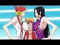 BEST BATTLE ONE PIECE LUFFY IS TRAPPED BETWEEN 2 BIG BURDENS ONE PIECE FILM RED ANIME RECAP