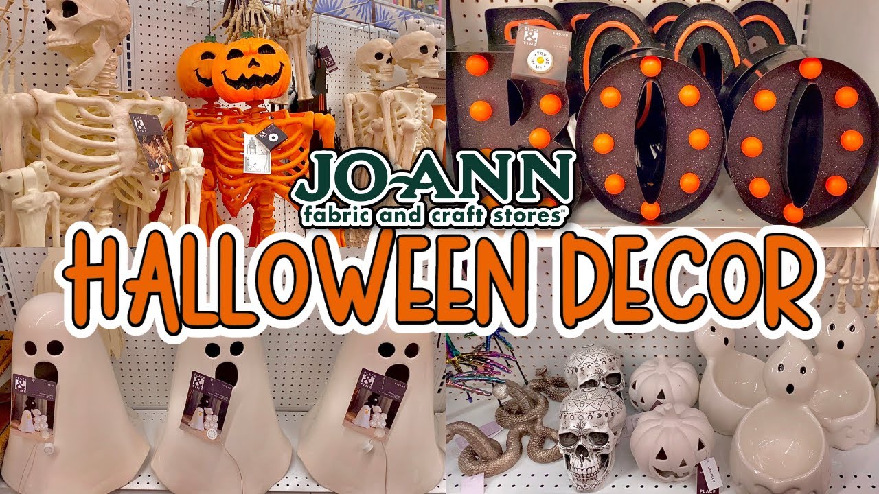 JOANN FABRIC HALLOWEEN DECOR 2023 CODE ORANGE Halloween Hunting in