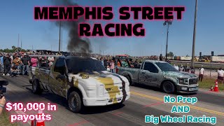 Twin Turbo F-150 Destroys 48 No Prep Cars   Big Wheel Racing