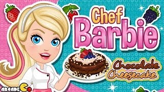 Barbie Game: Barbie Chocolate Cheesecake - Barbie Cooking