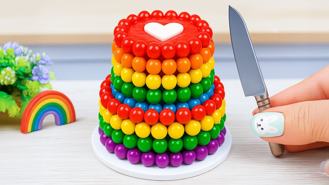 Making 999+ Miniature Cakes, Rainbow Cake, KITKAT Cake & Chocolate Cake | Susu Cakes