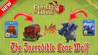 Wall Wrecker VS P.E.K.K.A  🔥Clash Of Clans private Server 🔥By:- The Incredible Lone Wolf