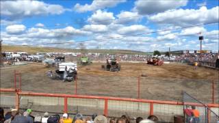 2016 Combine Demolition Derby in Lind, WA