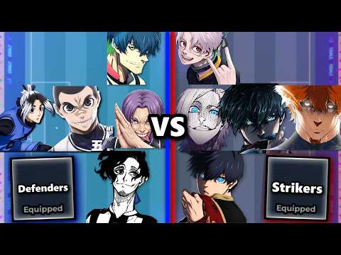 DEFENDERS VS STRIKERS (WILD MATCH) | Blue Lock Rivals