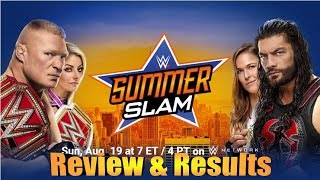 WWE SummerSlam 2018 Review || The Biggest Party of the Summer!