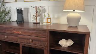 The Ultimate Coffee Bar Cabinet (With a Wine Fridge Spot!)