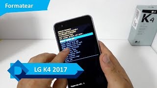 Formatear LG K4 2017