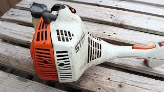 Stihl FS38 trimmer disassembly for spare parts