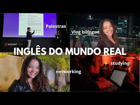 Learn English with real-life situations (vlog at an event)