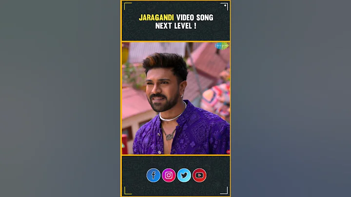 Jaragandi Video Song Next Level💥| Ram Charan, Kiara Advani | Game Changer | Shankar | InfiniPark