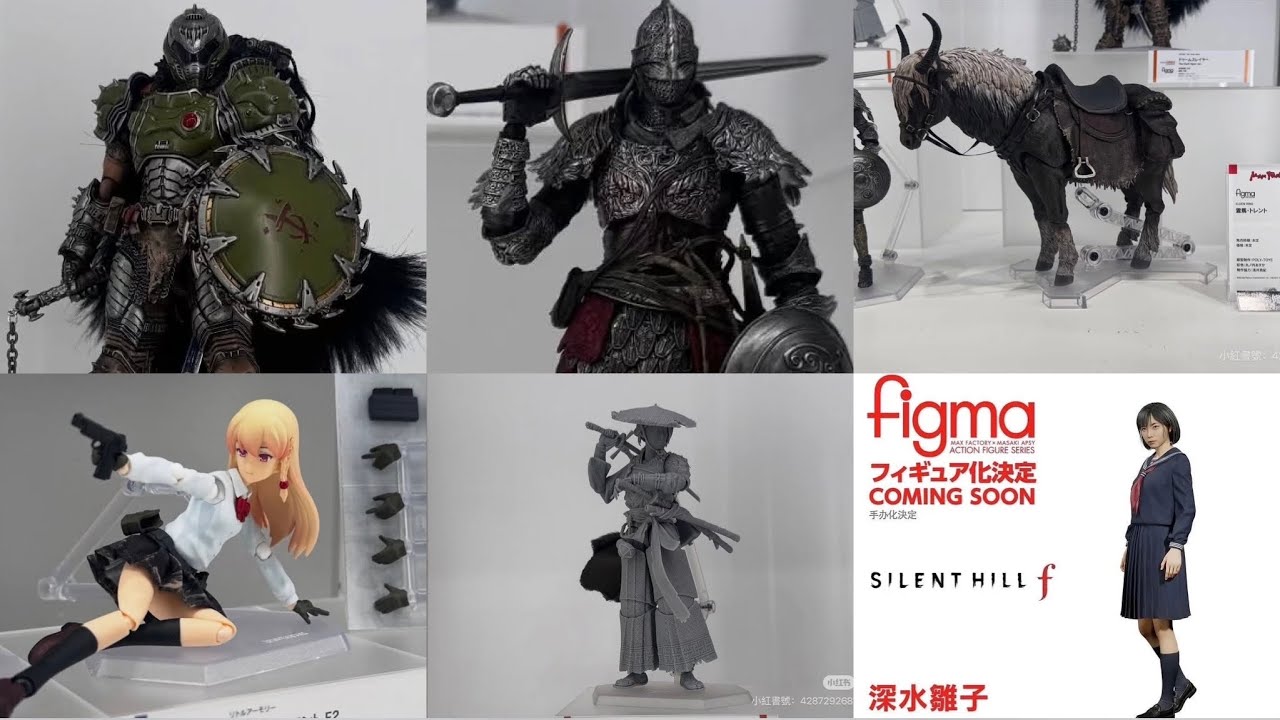 Новые фигурки из Doom, Elden Ring и другие представлены на выставке Max Factory Good Smile Company.