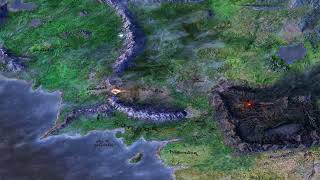 4K 60 FPS Middle Earth Map [BFME] - Live Wallpaper