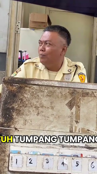 The security guard is really cute