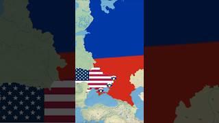 What If the US and Ukraine Swapped Places? #shorts #geo #geography