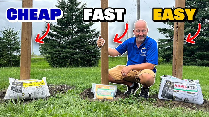3 Ways to Set a Fence Post (+1 Bonus Method)