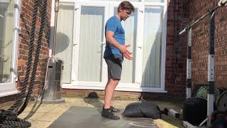 Sandbag Squats (Any Odd Object) Home Workout's