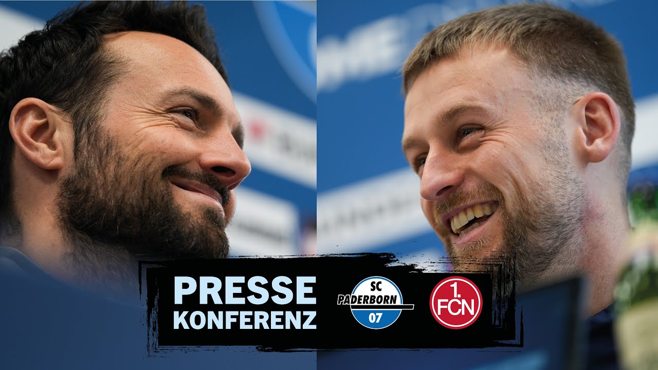 Pressekonferenz vor dem Spiel gegen den 1. FC Nürnberg