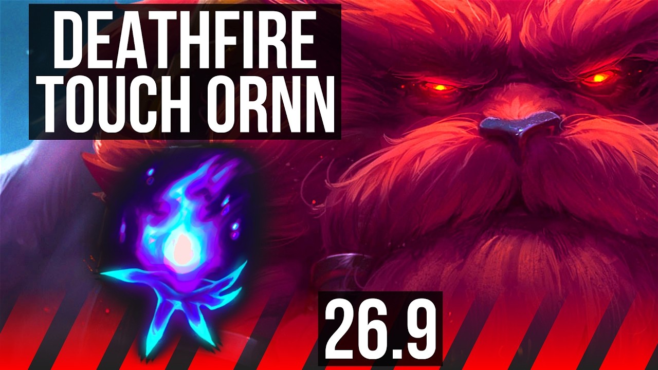 Deathfire Touch Rune ORNN vs JAX (TOP) | Deathfire Touch, Good KDA: 13/1/17, 48K damage ...