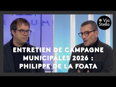 Image du reportage Entretien de campagne Municipales 2026 : Philippe de La Foata (France 3 Corse ViaStella)