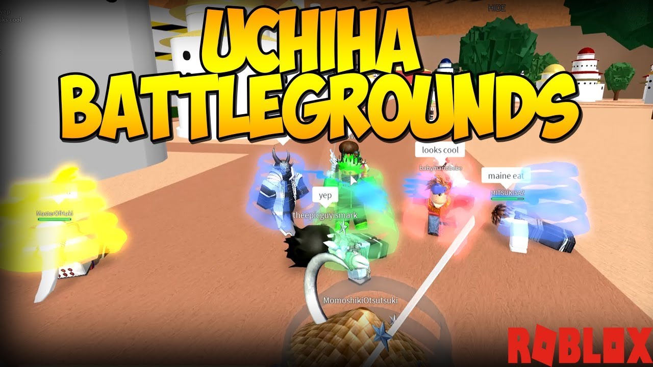 Uchiha Battlegrounds Ninja Blox 2 In Roblox Ibemaine Youtube - roblox ibemaine anime battlegrounds