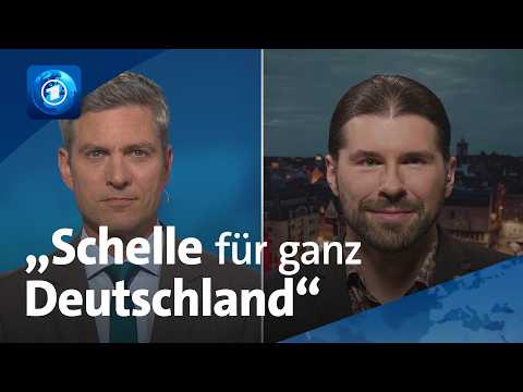 AfD-Erfolg in Sachsen-Anhalt: „Parabelritter“ Alexander Prinz über Gründe | tagesthemen-Interview