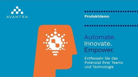 Avantra 21.11 Live Produktdemo mit CTO Bernd Engist