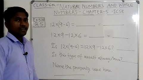 Q.5 - Ex.5(B) - Natural Numbers and Whole Numbers - ICSE Maths Class 6th - Chapter 5.