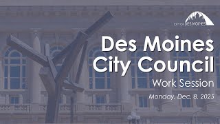 12-8-25 City Council Work Session
