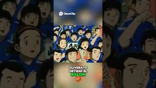 ¡Oliver pasa a la defensa de Holanda y se acerca al arco #capitantsubasa #oliverybenji