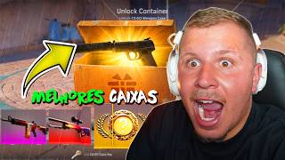 ABRI AS MELHORES CAIXAS DE CS 2 NO KEY-DROP... (ganhei muitas skins)