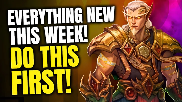 Do This FIRST In Patch 11.2.7 - Everything New In WoW This Week & Important Deadlines! 11.2.7 Guide
