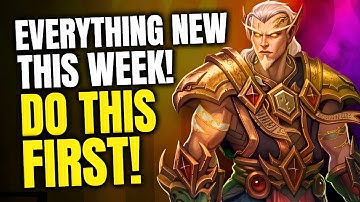 Do This FIRST In Patch 11.2.7 - Everything New In WoW This Week & Important Deadlines! 11.2.7 Guide