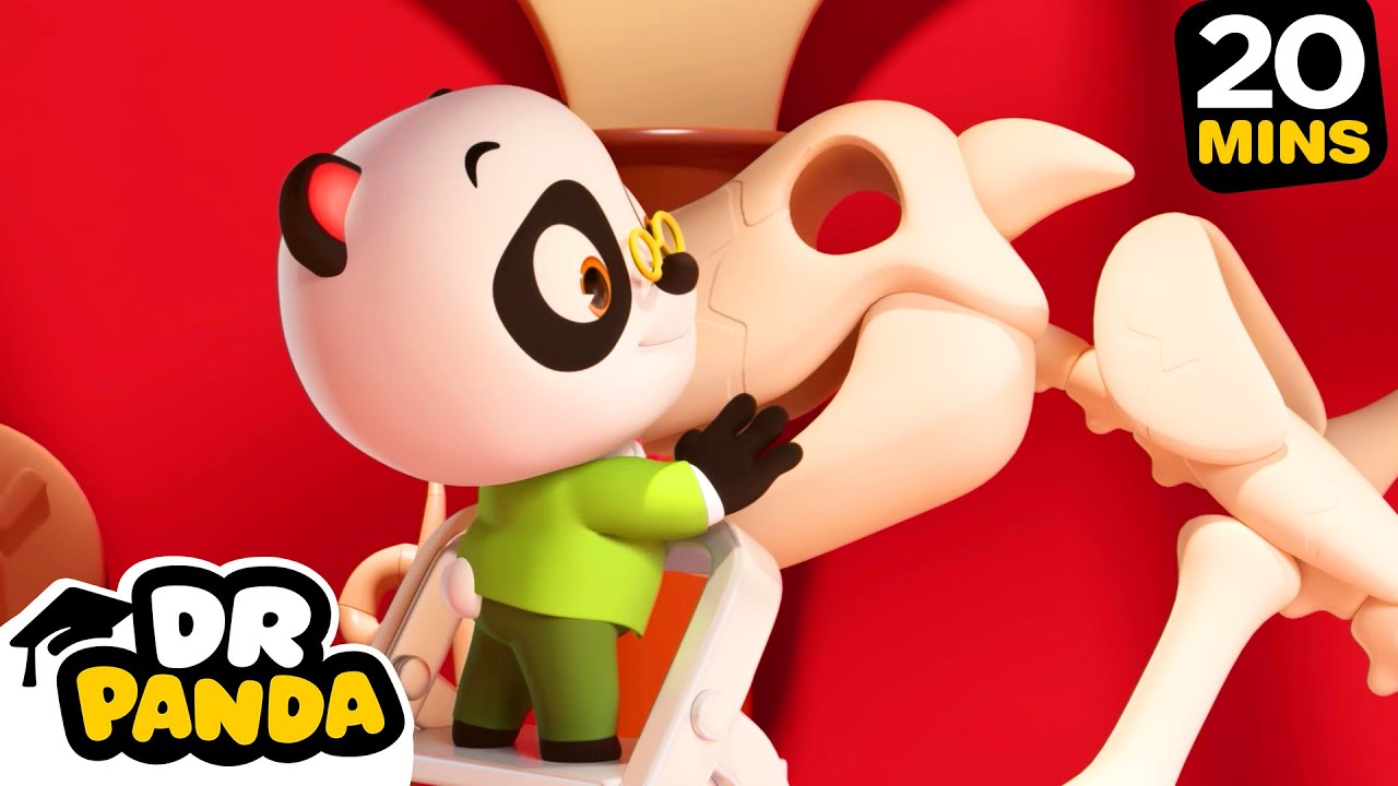 🐼 🦖 Museum Panda + More  | NEW EPISODE COMPILATION | Dr. Panda