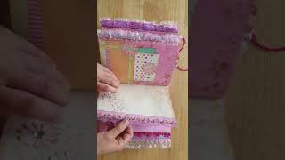 Vintage Baby Girl Book Junk Journal