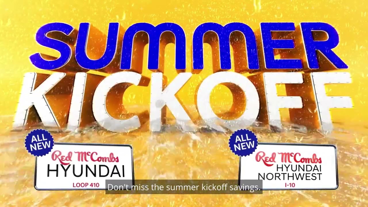 Start Up Summer with Savings at Red McCombs Hyundai