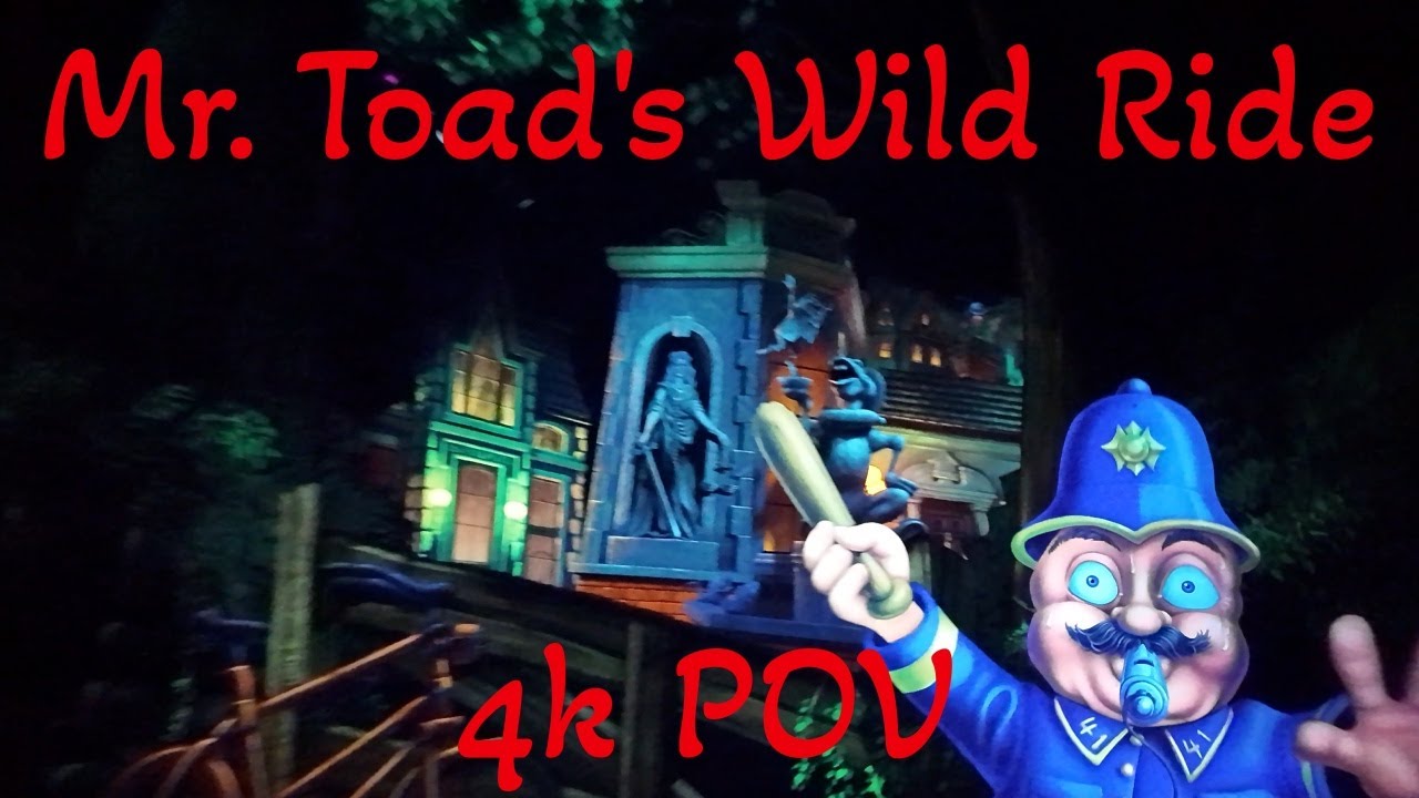 Mr. Toad’s Wild Ride 4K POV | Classic Disneyland Dark Ride ...