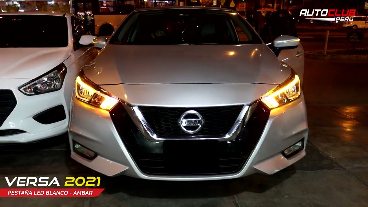 Nissan Versa 2021 - Pestaña LED