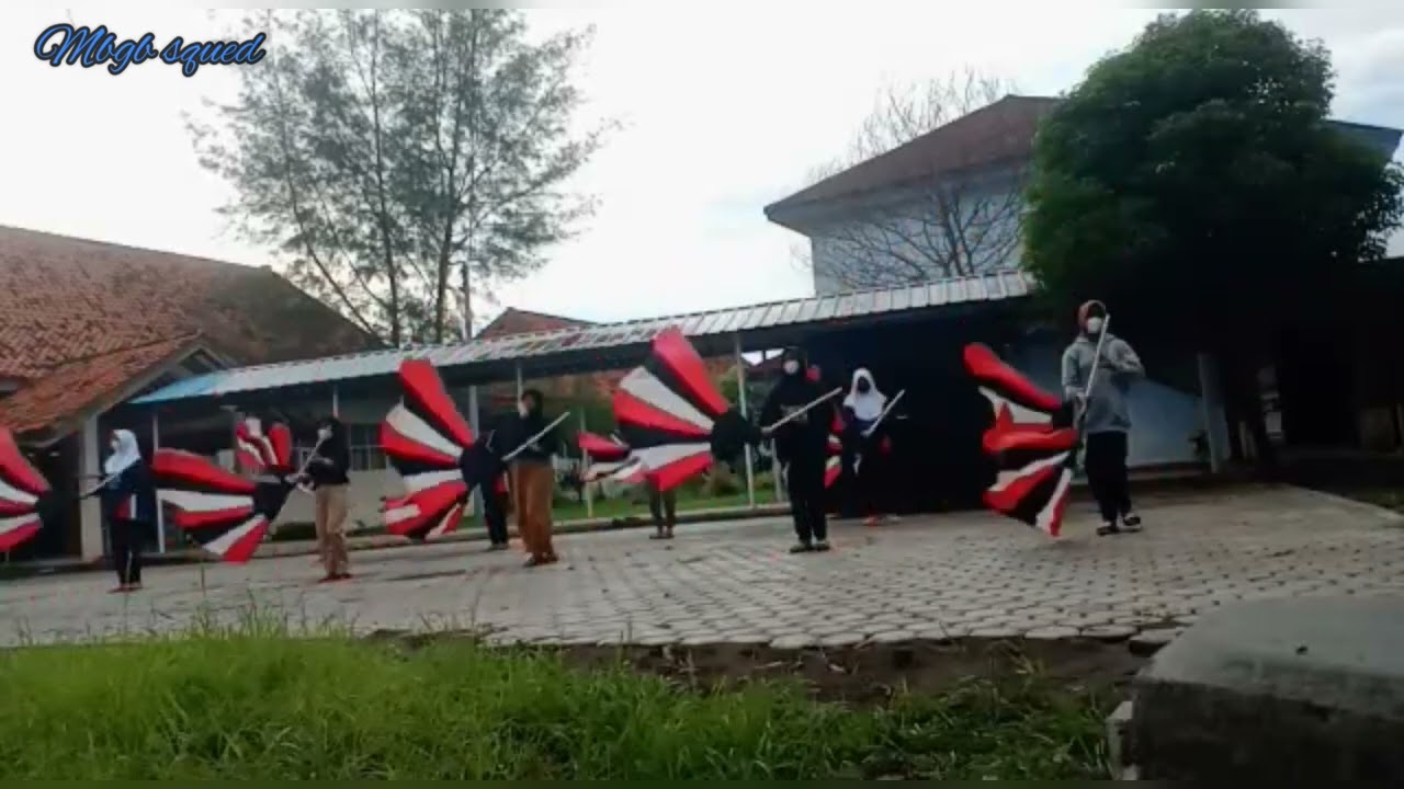 Collor Guard lagu yallal wathon - MB gita bahari smkn2im