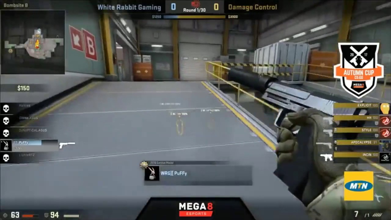 Damage Control v White Rabbit Gaming Veneration Rejects Highlight Mega8 Autumn Cup 2017