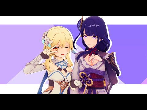 【Genshin Impact MMD】Getcha!【Lumine & Raiden】