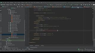 How to add label or change names of activity in android studio