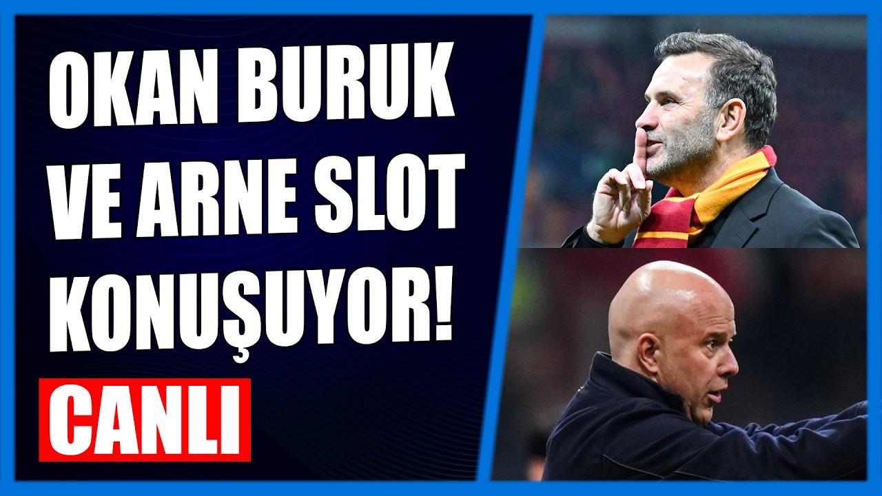 CANLI | Galatasaray, Rams Park'ta Liverpool'a DEJAVU yaşattı! Okan Buruk ve Arne Slot konuşuyor.